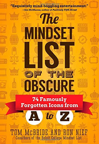 the mindset list of the obscure 74 famously forgotten icons from a to z