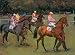 At the Races (Going Out At Kempton) by Sir Alfred J. Munnings. Size 24.00 inches widt...