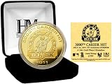 MLB New York Yankees Derek Jeter 3000th Hit 24KT Gold Commemorative Coin