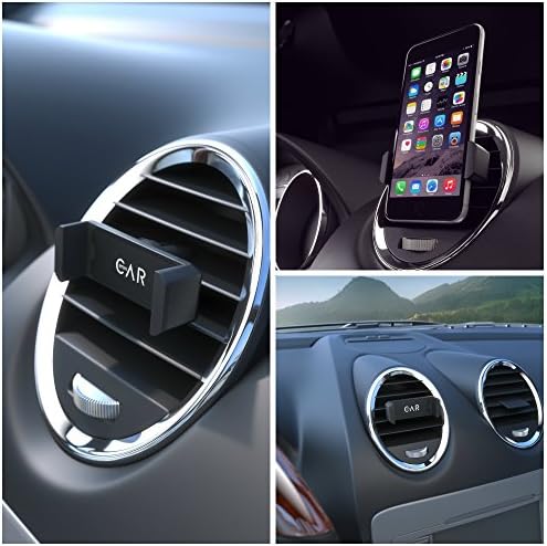 Car Mount Cell Phone Holder by enviCAR, 2015 New Release with iPhone SIRI Voice Commands Convenience, Hands-FREE Talking - Quality Built, Fits Any Air Vent & Smartphone - Stay Safe While Driving!