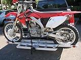 Motorcycle Dirt Bike Carrier Trailer SUV RV Hauler Rack with Ramp Motorcycle Dirt Bike Carrier Trailer SUV RV Hauler Rack with Ramp