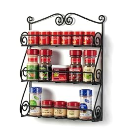 <b>Scroll Spice Rack by Spectrum - Best Seller!</b>