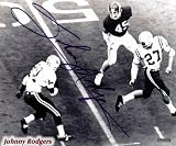 Johnny Rodgers Autographed Nebraska Cornhuskers Action 8x10 Photo - Signed Memorabilia