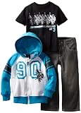 U.S. POLO ASSN. Boys 2-7 Jacket with Tee and Pant
