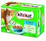 Kitekat Katzenfutter Multipack 12x100g Fisch-Box in Gelee, 4er Pack (4 x 1.2 kg)