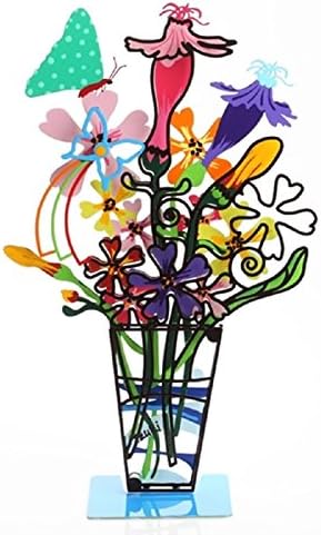 Flower Vase By Tzuki Art Height: 13.2"/33 Cm