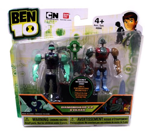 Ben 10 Alien Creation Chamber Mini Figure 2Pack Diamondhead V2 Vilgax 51BfoQlmO5L Ben 10 Alien Creation Chamber Mini Figure 2Pack Diamondhead V2 Vilgax