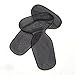 ViMall [Sale] Heel Grip/Heel Liner/Heel Cup/Pad/Cushion, Comfortable Adhesive Silicone Gel Padded Shoe Snug Shoe Back Inserts Pads Insoles with Arch Support (Black(1 Pair))
