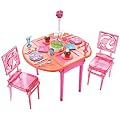 Barbie - T7536 -  Mobilier de Poup�e - Mobilier Basique Barbie - Salle � Manger