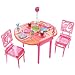 Barbie - T7536 -  Mobilier de Poup�e - Mobilier Basique Barbie - Salle � Manger