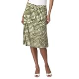Merona® Geometric Print Skirt - Brown/ Green