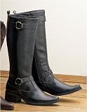 【i-ROUGE】金具付きジョッキーブーツ ブラック 872176 【i-ROUGE】金具付きジョッキーブーツ ブラック 872176