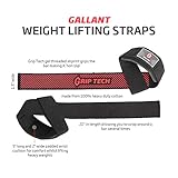 Gallant Padded Weight Lifting Training Gym Hand Bar Wrist Support Straps