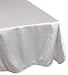 Lenox Holiday Innocence 60 by 84 Inch Oblong / Rectangle Tablecloth, Silver