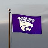 K State Wildcats Double-Sided 3x5 Flag