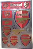アーセナルFC サッカークラブエンブレムシールシート ステッカーセット