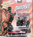  : Johnny Lightning/Marvel #13 Daredevil '72 GTO Pro Stock Diecast Car with Quesada Daredevil #1 Trading Card