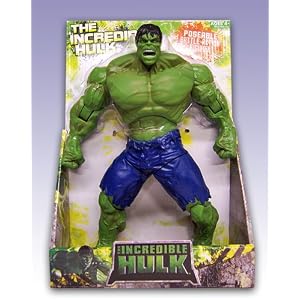 The Incredible Hulk Poseable Battle Action Figure 10 inches Tall by 
