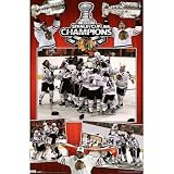 Chicago Blackhawks (2010 NHL Champions, Celebration) Sports Poster Print - 22x34 Poster Print, 22x34 Poster Print, 22x34