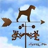 Outdoor Living : AIREDALE Dog Weathervane