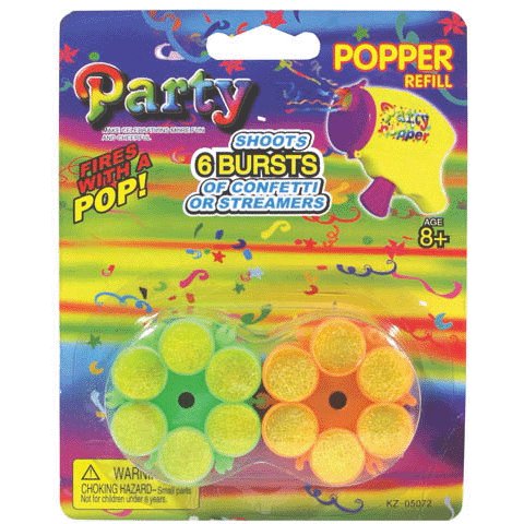 Party Popper Gun Refill