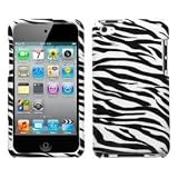 Fosmon Premium Quality Hard Case for Apple iPod Touch 4th Gen - Zebra Stripes Design