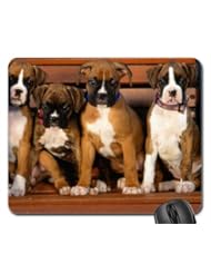 Office Product: A FAMILY OF BOXERS Mouse Pad, Mousepad (Dogs Mouse Pad) - Rock Bull