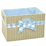 DESIGNERS GUILD (デザイナーズギルド) ペーパーボックス バスケット Lサイズ ブルー