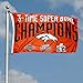 WinCraft Denver Broncos 3 Time Super Bowl Champions Flag
