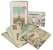 Cavallini Carte Postale Paris Theme Tin of 18 (All Different!) Assorted Vintage Look Postcards
