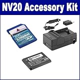 Samsung NV20 Digital Camera Accessory Kit includes: SDM-1506 Charger, SASLB ....