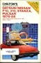 Chilton's Repair & Tune-Up Guide: Datsun/Nissan F10, 310, Stanza, Pulsar 1976-86 : All U.S. and Canadian Models of F10, 310, Stanza, Pulsar (Chilton's Repair Manual (Model Specific))