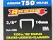 Arrow Fastener 506 3/8-Inch T50 Staples (1,250-Pack)