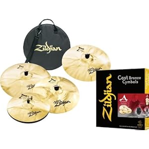 Zildjian A Custom 4 Cymbal Pack 2009 Holiday Box Set