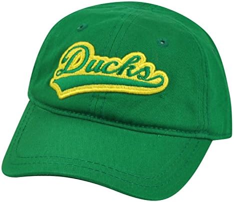 NCAA Oregon Ducks Infant Hat Cap Velcro Relaxed Slouch Adjustable Green Baby