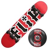 Flip (CPX4006) Team HKD Series 7.5-Inch Full Size Complete Skateboard (Red)