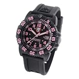 Luminox #7065 Women's Colormark 38mm - 7050 Series Watch (Black Dial/Pink Print)