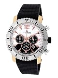 Le Chateau Men's 5434m_whtandblk Cautiva Chronograph Rose-Gold