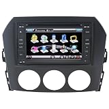Koolertron For Mazda Mx-5 / Mazda Miata / Mazda Roadster Indash Car Radio DVD Player with GPS Navigation System and Digital HD Touchscreen and PIP RDS Bluetooth iPod Control (Free map,Factory Fit)