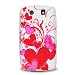 RIM Blackberry Storm 2 9550 (Storm 2) Verizon Crystal Silicone Image Skin Case "Red Hearts" Design