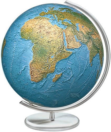 Childrens Toyshop  Toys : "16"" Globe, Metal Base,"