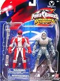 Power Rangers Operation Overdrive Red Ranger & Space Alien Action Figure Set
