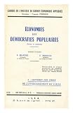 Produkt-Bild: Economies Des Democraties Populaires : Textes Et Analyses : Criteres Des Choix De L'Investisement En U. R. S. S. / Institut De Science Economique Appliquee