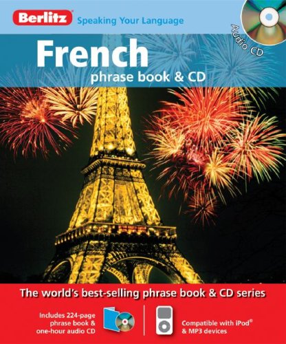 Childrens Toyshop  Books : French Berlitz Phrase Book and CD (Berlitz Phrase Book & CD)
