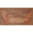 Table Placemats Set In Brocades, Runner 25x13 inches, Mat 13x19 inches