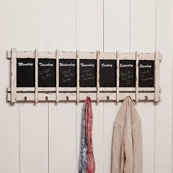 Chalkboard with Hooks