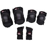 Triple 8 Youth Little Tricky Protective Pack with Instructional DVD (Black, Junior)