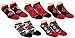 DC Comics Womens Harley Quinn Ankle-No Show Socks 5 Pair Pack