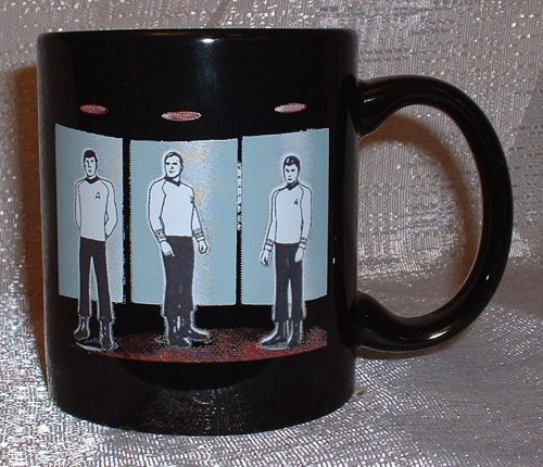 STAR TREK Original Series Disappearing TRANSPORTER MUG