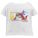 Champion Alabama Crimson Tide White Infant Sesame Street Brought to You T-shirt